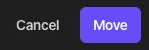 Cancel and Move buttons at the bottom of the same move dialog